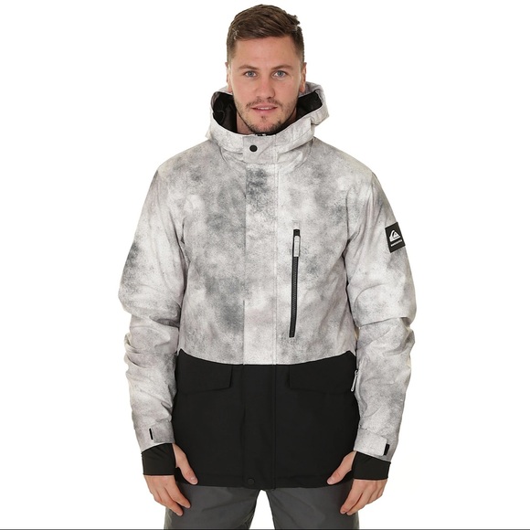 Quiksilver Mission Printed Block Snow Jacket - Picture 2 of 7